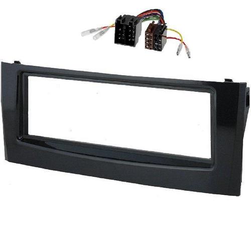 Facade autoradio Fiat Kit Installation Autoradio KF187C - ADNAuto - compatible avec Fiat Punto 05-10 - Noir brillant