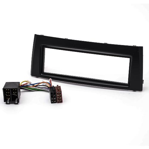 Facade autoradio Fiat Kit Installation Autoradio KF187C - ADNAuto - compatible avec Fiat Punto 05-10 - Noir brillant
