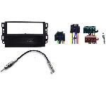 Facade autoradio Chevrolet Kit Installation Autoradio KF203 - ADNAuto - compatible avec Aveo Captiva Epica 2006-2011 - 1Din avec vide poche