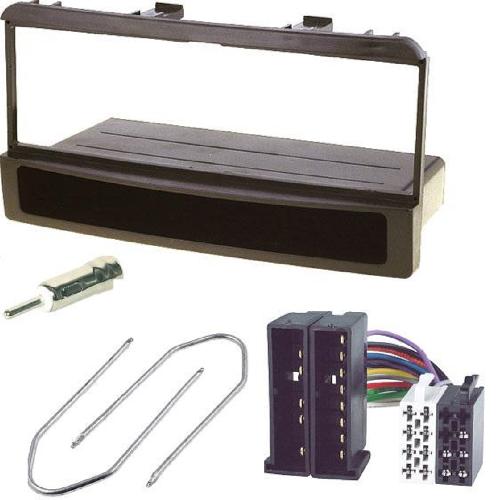 Ensembes Facades et Faisceaux ISO Kit Installation Autoradio KF72K compatible avec Ford Focus Mondeo Transit 96-04