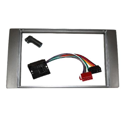Facade autoradio Ford Kit Installation Autoradio KITFAC-153D compatible avec Ford 03-13 voir liste - Argent