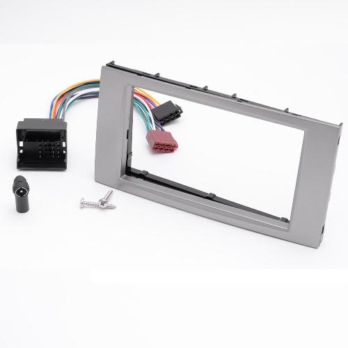Facade autoradio Ford Kit Installation Autoradio KITFAC-153D compatible avec Ford 03-13 voir liste - Argent