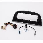 Facade autoradio Renault Kit Installation Autoradio KITFAC-217N-2 compatible avec Renault Twingo 2007-2013 - Noir