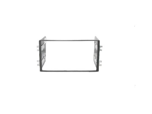 Supports Autoradio de Roger Kit integration 2 DIN compatible avec Kia Sportage 05-08 - Noir