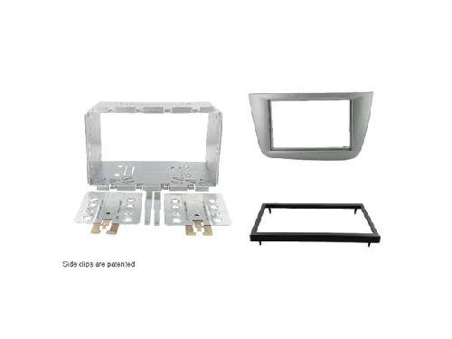 Facade autoradio Seat Kit integration 2 DIN compatible avec Seat Toledo Altea ap07 - Dark Grey
