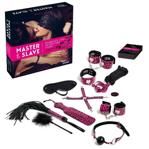 Kit Jeu Master and Slave Premium - Rose