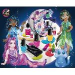 Jeu De Creation Maquillage Kit manucure - LISCIANI - The Moon Academy - Moon Art des ongles - Vernis magiques - Effets phosphorescents et craquelés