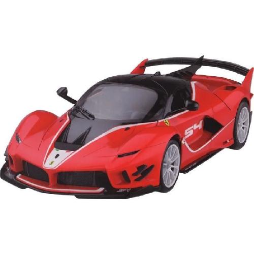 Vehicule - Engin Terrestre  A Construire Kit Montage Ferrari FXX K Evo - TURBO CHALLENGE - Voiture Télécommandée - Rouge - 1/18