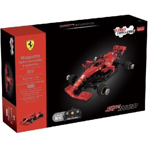 Vehicule - Engin Terrestre  A Construire Kit Montage Ferrari SF 1000 - TURBO CHALLENGE - Voiture Télécommandée - Rouge - 1/16