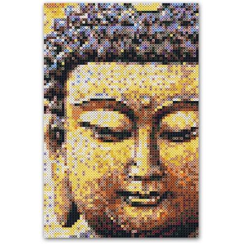 Jeu De Perle A Repasser - Jeu De Perle A Fixer Kit Perles a Repasser Bouddha 7000 - SES CREATIVE - Enfant - Multicolore
