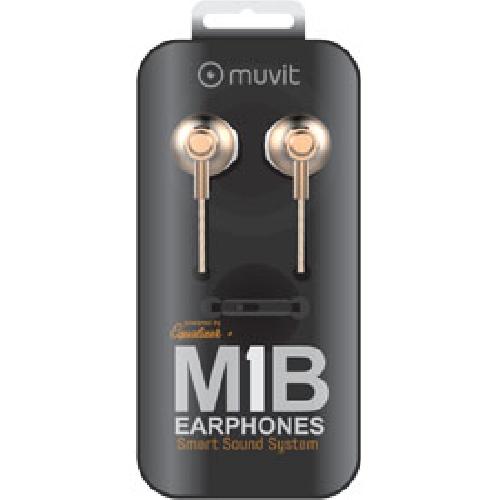 Casque - Ecouteur Filaire - Oreillette Bluetooth - Kit Pieton Telephone Kit pieton intra M1B aluminium gold