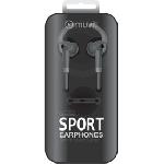 Casque - Ecouteur Filaire - Oreillette Bluetooth - Kit Pieton Telephone Kit pieton sport intra noir
