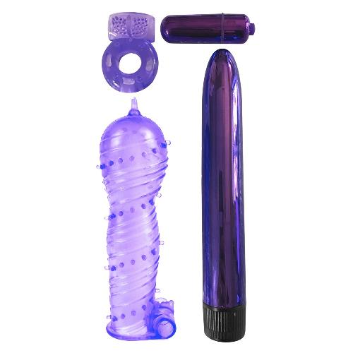 Vibromasseurs kit pour couple - Ultimate pleasure Lila