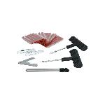 Kit Professionnel De Reparation De Pneus A Meche Avec Outils -31 Pcs-