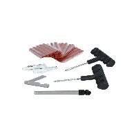 Kit Reparation Pneu - Outil Reparation Pneu Kit Professionnel De Reparation De Pneus A Meche Avec Outils -31 Pcs-