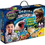 Kit scientifique - LISCIANI - Crazy Science - Requins et dinosaures - Slime et oeufs a creuser - Predateurs fascinants