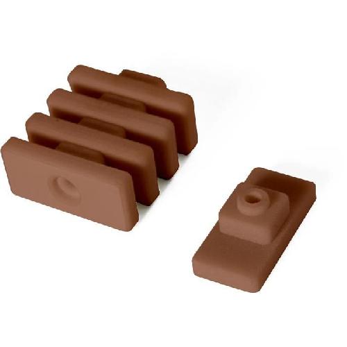 Treille - Treillis Kit séparateur carré en plastique résine marron - CATRAL - Matériaux écologiques