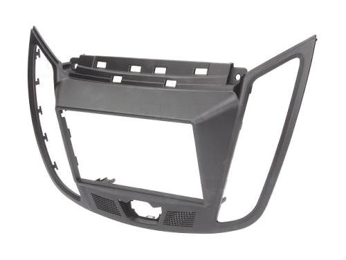 Supports Autoradio de Roger Kit support 2Din compatible avec Ford C-MAX ap10 - Marron fonce