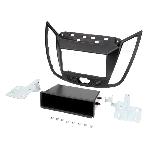 Supports Autoradio de Roger Kit support 2Din compatible avec Ford C-MAX ap10 - Marron fonce