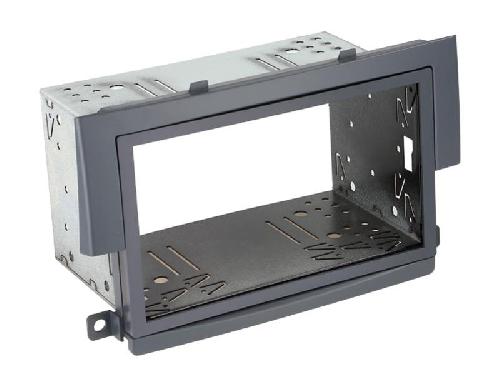 Supports Autoradio de Roger Kit Support autoradio 2DIN compatible avec Mitsubishi Colt 04-08 Noir