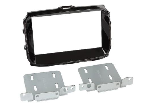 Supports Autoradio de Roger Kit support autoradio Alfa Giuletta ap13 Noir brillant