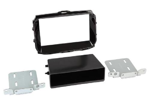 Supports Autoradio de Roger Kit Support autoradio compatible avec Alfa Giulietta Noir brillant