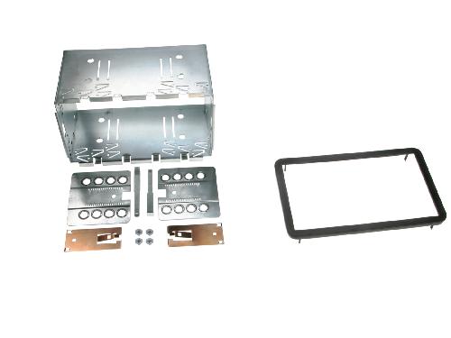Supports Autoradio de Roger Kit support Autoradio compatible avec Alfa Romeo 159 05-11 - Noir - Vehicule sans Nav
