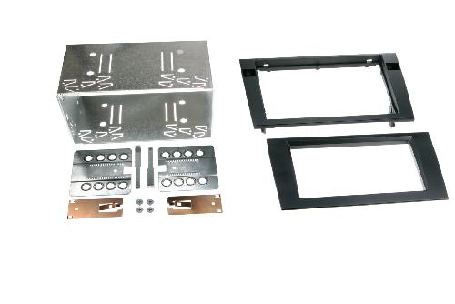 Supports Autoradio de Roger Kit support autoradio compatible avec Audi A4 02-07 - noir