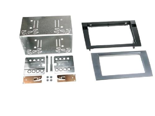 Supports Autoradio de Roger Kit Support autoradio compatible avec Audi A4 Seat Exeo Anthracite
