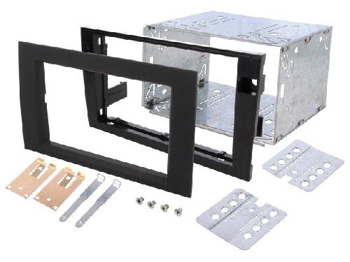 Supports Autoradio de Roger Kit Support autoradio compatible avec Audi A4 Seat Exeo Anthracite