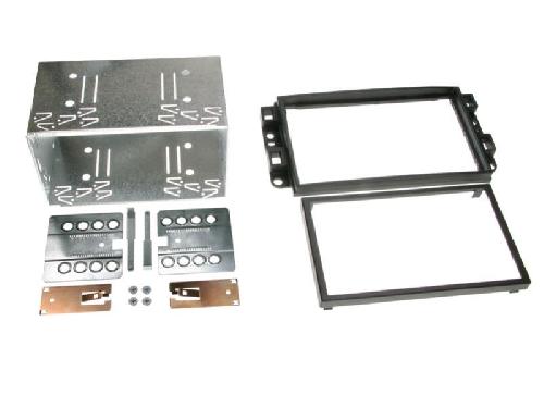 Supports Autoradio de Roger Kit Support Autoradio compatible avec Aveo Captiva Epica Noir