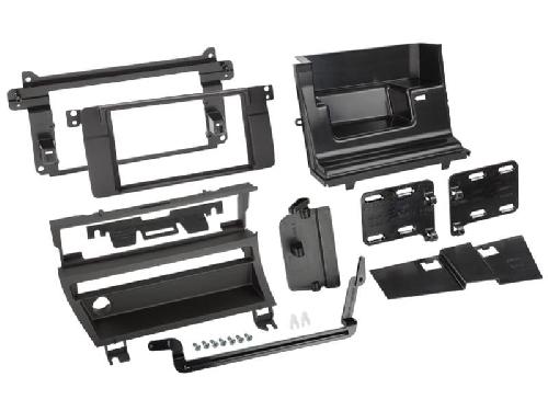 Supports Autoradio de Roger Kit Support Autoradio compatible avec BMW serie 3 E46 1 bouton Noir