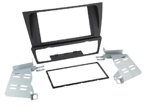 Supports Autoradio de Roger Kit Support Autoradio compatible avec BMW Serie 3 E9x 05-13 - Avec clim auto sans nav