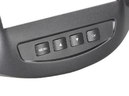 Supports Autoradio de Roger Kit Support Autoradio compatible avec Chevrolet Orlando Noir