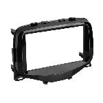 Supports Autoradio de Roger Kit support Autoradio compatible avec Citroen C1 Peugeot 108 Toyota Aygo -Noir brillant