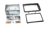 Supports Autoradio de Roger Kit Support Autoradio compatible avec Citroen Jumper Fiat Ducato Peugeot Boxer 06-21 Noir