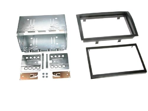 Supports Autoradio de Roger Kit Support Autoradio compatible avec Citroen Jumper Fiat Ducato Peugeot Boxer 06-21 Noir