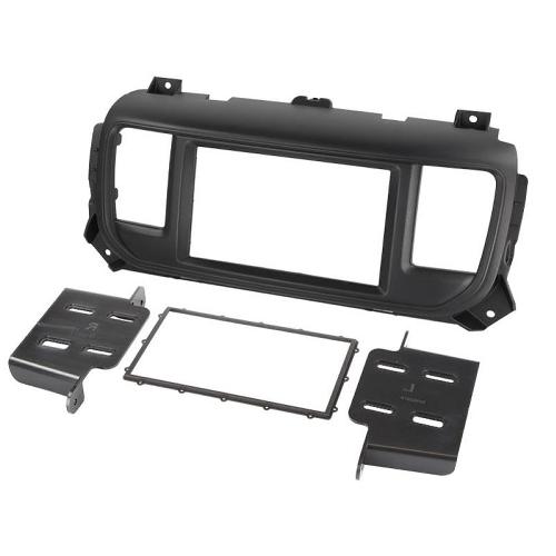 Supports Autoradio de Roger Kit Support Autoradio compatible avec Citroen Jumpy 3 Peugeot Expert 3 Toyota Proace Verso Opel Zafira Life