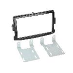 Kit Support Autoradio compatible avec Dacia Opel Vivaro Renault Trafic Noir brillant Kit Support Autoradio compatible avec Dacia Opel Vivaro Renault Trafic Noir brillant