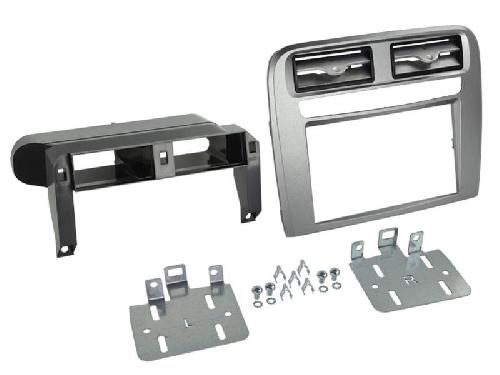 Supports Autoradio de Roger Kit Support Autoradio compatible avec Fiat Grande Punto Anthracite metallique