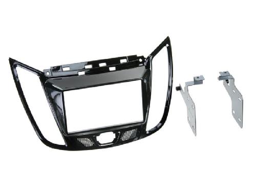 Supports Autoradio de Roger Kit Support Autoradio compatible avec Ford C max KUGA Escape Noir Brillant