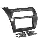 Kit Support Autoradio compatible avec Honda Civic 8 2006-2011 Noir