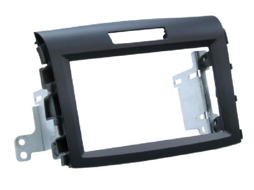 Supports Autoradio de Roger Kit Support Autoradio compatible avec Honda CR-V Noir rubber-touch