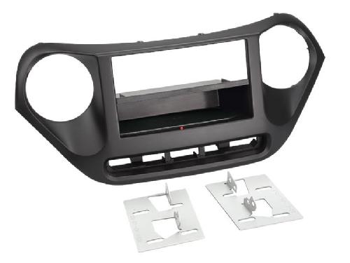 Facade autoradio Hyundai Kit Support Autoradio compatible avec Hyundai i10 avec vide poche Induction iQ