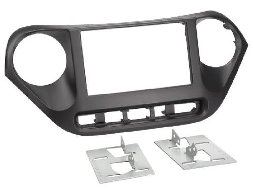 Supports Autoradio de Roger Kit Support Autoradio compatible avec Hyundai i10 Noir