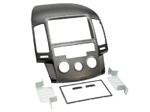 Supports Autoradio de Roger Kit Support Autoradio compatible avec Hyundai i30 Noir