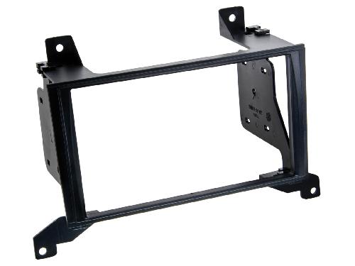 Supports Autoradio de Roger Kit Support Autoradio compatible avec Hyundai Santa Fe 09-12 Noir