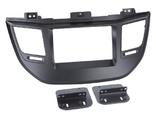 Facade autoradio Hyundai Kit Support Autoradio compatible avec Hyundai Tucson 2015 Noir