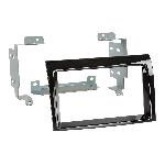 Kit Support Autoradio compatible avec Jumper Ducato Peugeot 06-21 sans autoradio origine - noir brillant