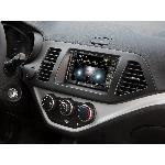 Supports Autoradio de Roger Kit Support Autoradio compatible avec Kia Picanto Noir 11-17 sans bouton START and STOP